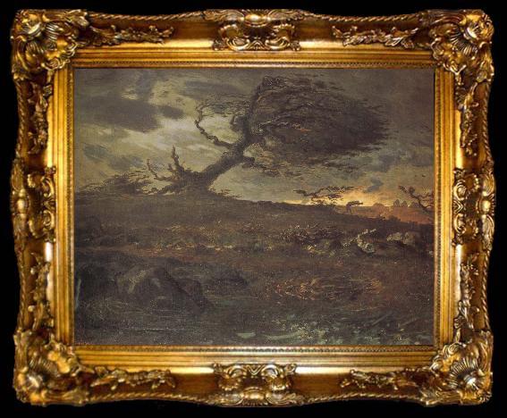 framed  Jean Francois Millet Storm, ta009-2